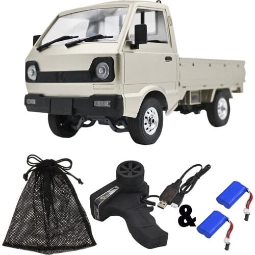 WPL D12 1/10 Scale 4WD RC Truck Car & Batteries On-Road Electric Toy
