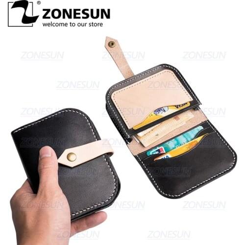 ZONESUN C6 Bank Credit Card Holder Custom Leather Cutting Die Handicraft Punching Tool Wallet Clicker Steel Rule Die