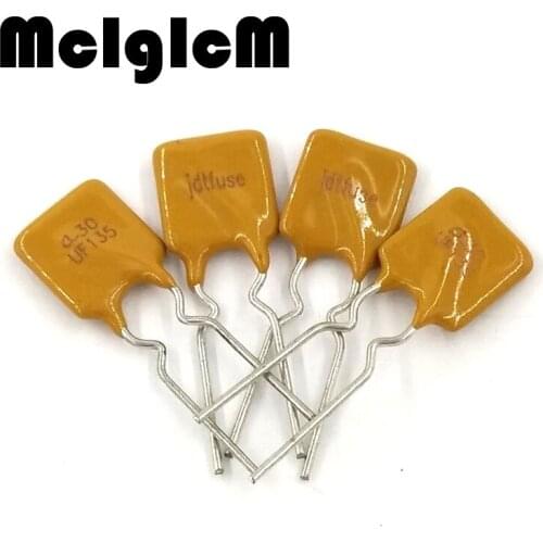 20pcs, DIP Resettable Fuse 1.35A 30V, PTC Resettable Fuses