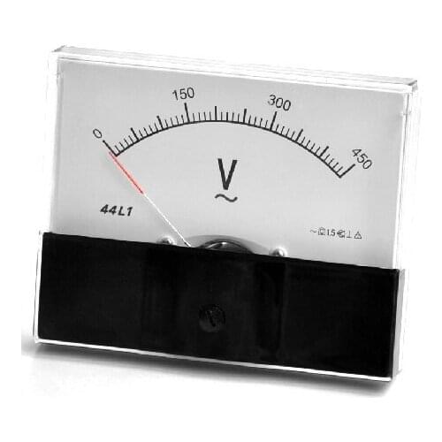 44L1-V analog AC voltmeter dial voltage panel-meter range of 30V,50V,70V,100V