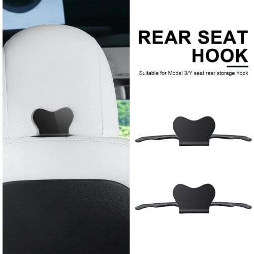 Car Seat Hook Automotive Storage Car Interior Decoration Portable Functional Car Styling Accessories For Tesla Model 3 Model Y