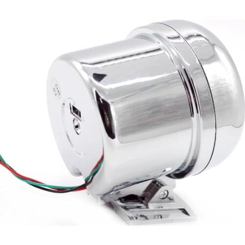 3.75'' Inch White Face Car Tachometer Tacho Gauge w/ Shift Light 0-8000RPM