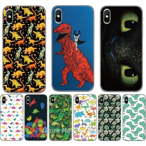 Case For Google Pixel XL 5 4 4A 2 XL3 XL 3A 2 3lite Back Cover Dinosaurs cartoon pattern Soft TPU Silicone Phone Case