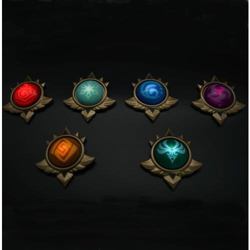 Genshin Impact Elemental Glowing Weapon Game Project Fire Water Thunder Rock Wind Ice 6 Color Gods Eye Kids Toys Cosplay Props