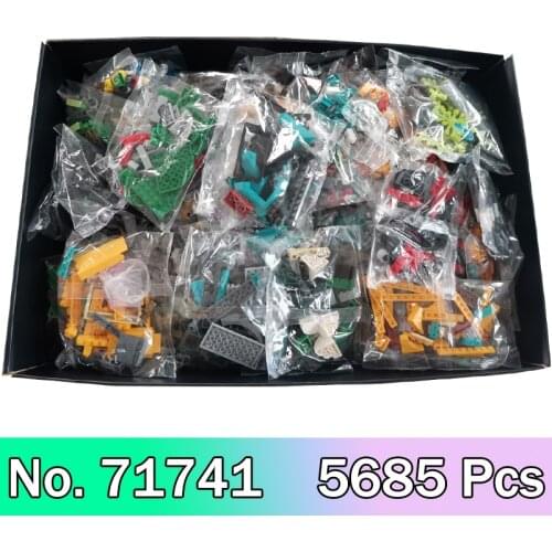 Movie Series Building Blocks 5685pcs Bricks City Garden Model Toys For Children Birthday Christmas Gift 71741 X19006 90039