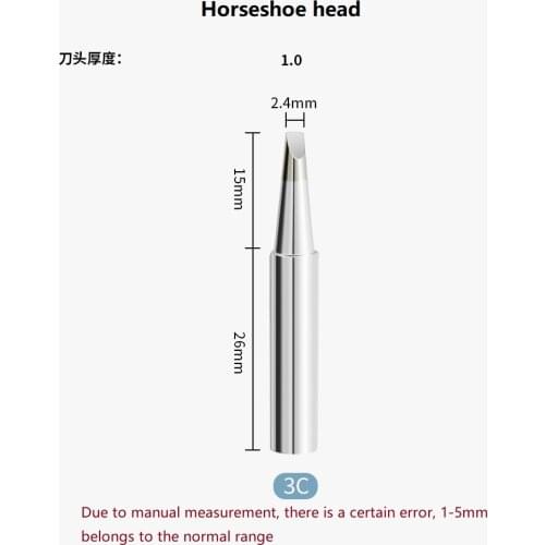 5PCS soldering iron tip 936 universal internal heating type accessories chromium iron electric luo head constant temperature