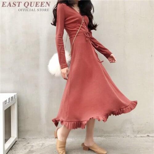 Korean style clothing petite dress 2018 fall fashion AA3653 Y