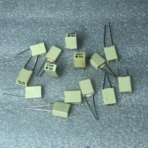 Original new 100% 470nk 0.47UF100VDC electrodeless film capacitor 5P (Inductor)