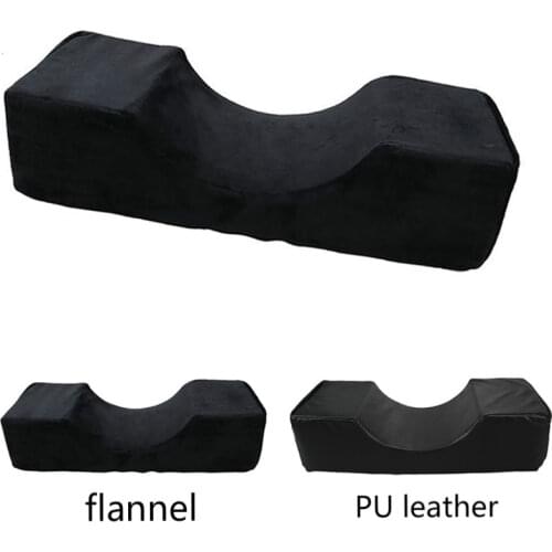 Professional Eyelash Pillow Soft Grafted Eyelashes Pillows For Beauty Salon Use Headrest Neck Support Lashes Pillow with pocket