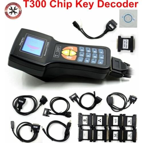 Top Rated V16.8 T300 Key Programmer T300 chip key decoder Support Multi-brands t 300 Auto Key Programmer English/Spanish