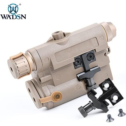 Airsoft Tactical WADSN LA5C PEQ15 Laser Sight Weapon Light Base Mount Cover Replace Accessory