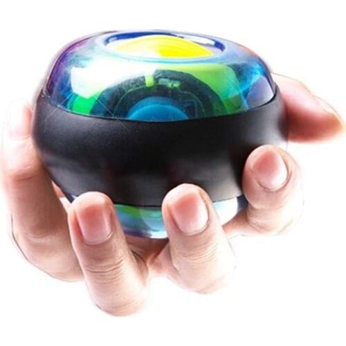 Trainer Relax Gyroscope Ball High Quality Wrist Muscle Power Ball Gyro Arm Exerciser Strengthener LED Fitness ball
