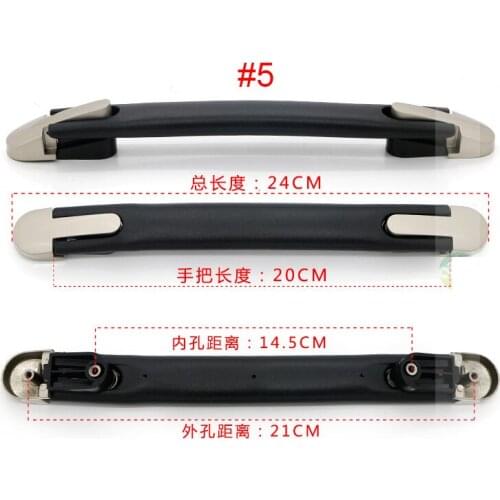 Top quality Luggage Handle Grip Spare Fix Holders Box Pull Carry Strap Luggage Repair Accessories Replacement Suitcase 7021-5