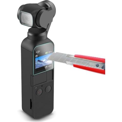 Tempered Glass Screen Protector Cover For DJI OSMO Pocket 2 Handheld Gimbal Action Camera Lens LCD Screen Protection Film Case
