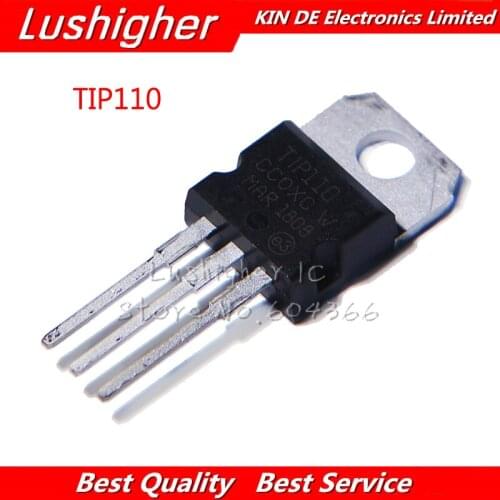 10pcs TIP110 TO-220 TIP-110 Darlington Transistor