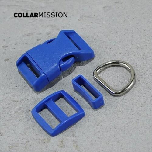 100pcs/lot(plastic buckle+Tri-Glid+square keeper+D ring) DIY dog collar 25mm webbing sewing quality accessory premium 17 kinds