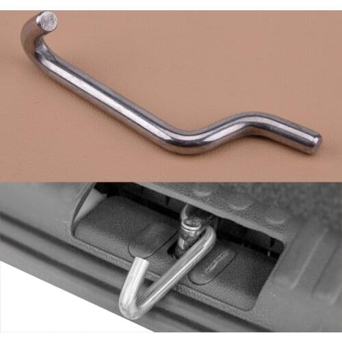 13.8 cm Silver Metal Car Tailgate Tail Locker Extender Air Vent Lock Latch Standoff Fit For VW T4 T5 T6