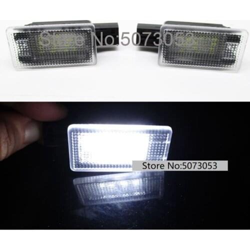 2PCS luggage compartment trunk lamp light for Volvo C70 V50 S80 13-14 S60 11-14 S80L S60L V60 12-14 V40 13-14 XC60 XC90 12-14