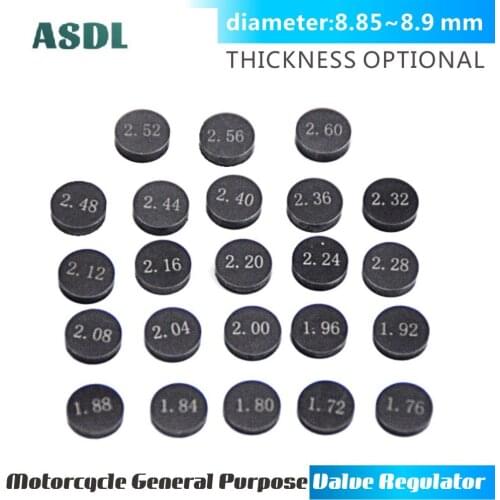 8.85mm - 8.9mm 5pc Motorbike Engine Adjustable Valve Shim Gasket Complete Refill Set For KT /M SX-F XC-F SX EXC 250 350 450 505