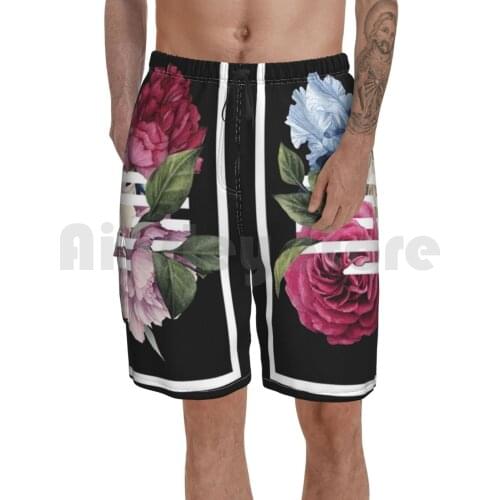 Flower Road Logo Beach Shorts Men Beach Pants Swim Trunks Vip Flowers Road Flower Road K Pop Boyband Korean Music