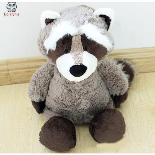 BOLAFYNIA Raccoon cartoon plush toy doll birthday Christmas gift children Stuffed toy