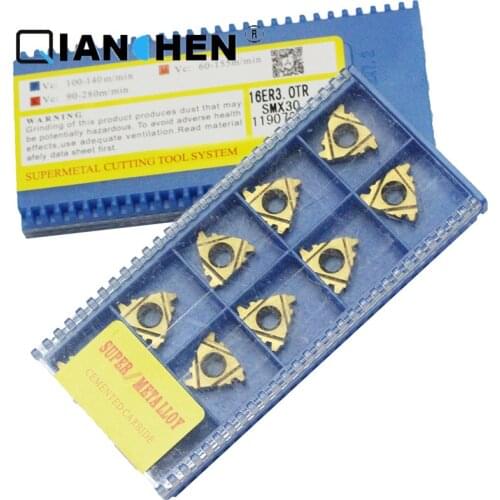 Genuine SanHan CNC blades 16ER3.0TR SMX30 internal and external threaded blades 10 pieces per box