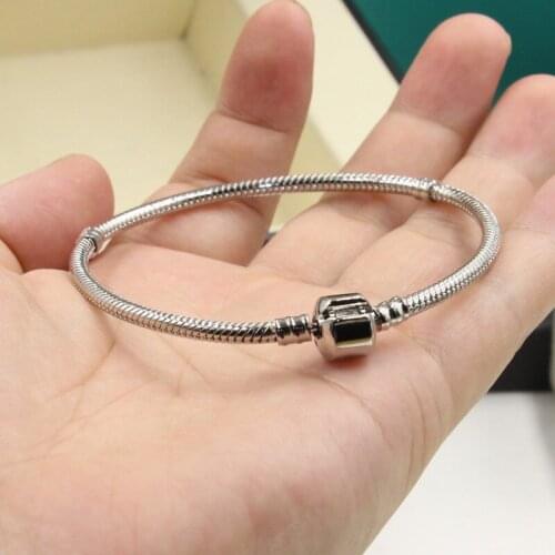 Choucong Top Sell New Arrival Classical Jewelry Real 100% 925 Sterling Silver Smooth Bangle Party Women Wedding Bracelet Gift