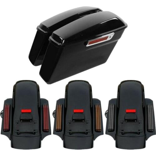 Motorcycle Saddlebag Rear Fender LED System For Harley Touring CVO Road King Street Electra Glide FLHR FLHXS FLTRX 2014-2020