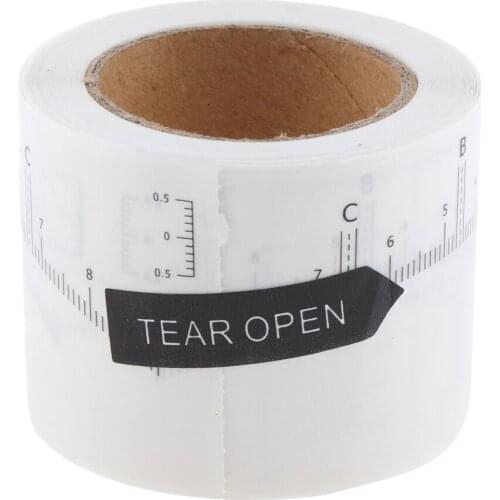 Disposable Microblading Eyebrow Measure Ruler Stickers Tattoo Make-up Tools