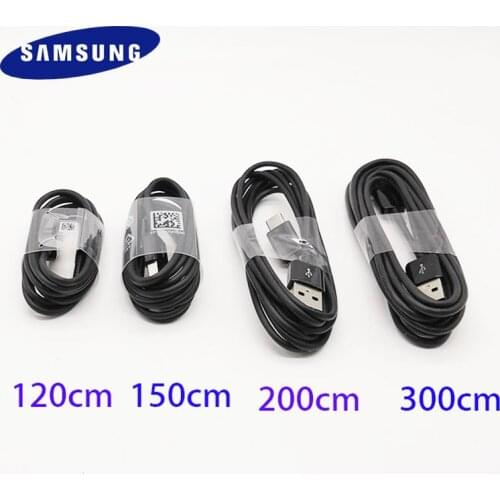 Original 1.2M/1.5M/2M/3M USB3.1 TYPE-C Fast Charging Data Cable For Galaxy A31 A41 A51 A71 5G S20 S10 S9 S8 Plus Note 8 9 10 A50