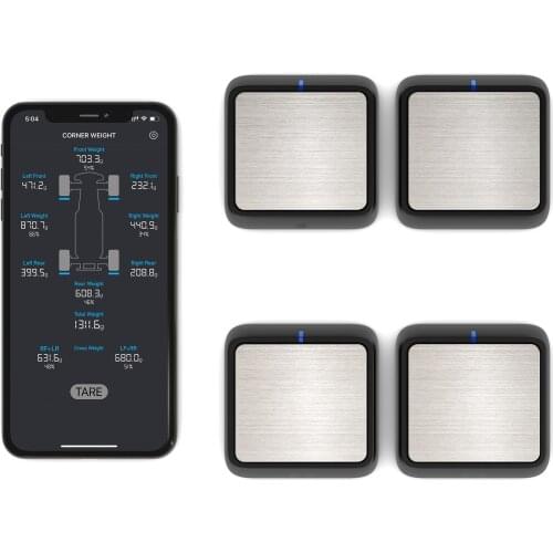 RC Smart Corner Weight Scale System RC Car Balancing Scale System 4 Scales RC Part