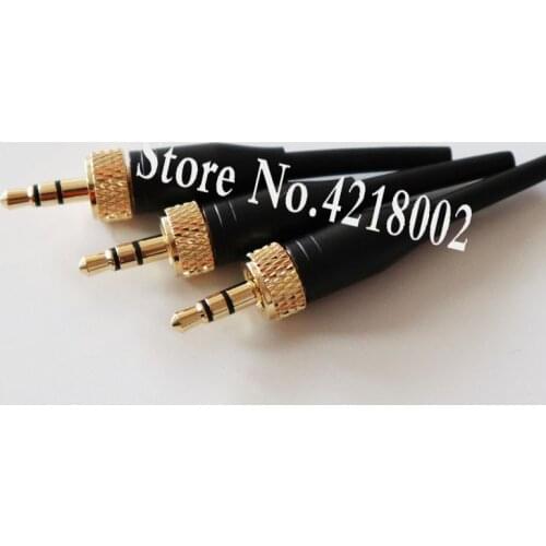DIY 3.5 mm 1/8" Stereo Audio Screw Lock Jack Connector for Pro Sennheiser Sony Microphone Mic Spare Plug Adapter