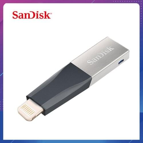 SanDisk Pen Drive128GB 64GB OTG USB3.0 SDIX40N USB Flash Drive 256GB lightning USB Stick pendrive for iPhone iPad iPod APPLE MFi