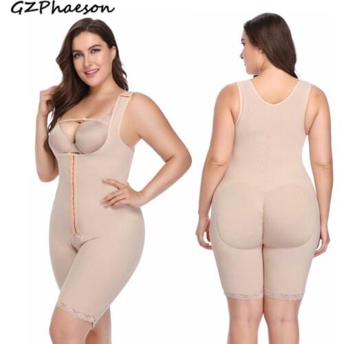 Slimming Underwear Plus Size Shaper Waist Trainer Body Shape Wear Women Firm Control Shapewear Slim Tummy Belt Corset Bodysuit