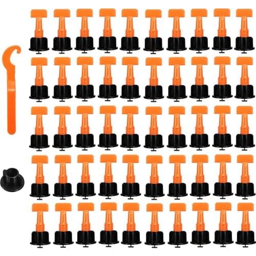 Level Wedges Alignment Tile Spacers Kit for Flooring Wall Tile Leveling System Leveler Positioning Locator Construction Building