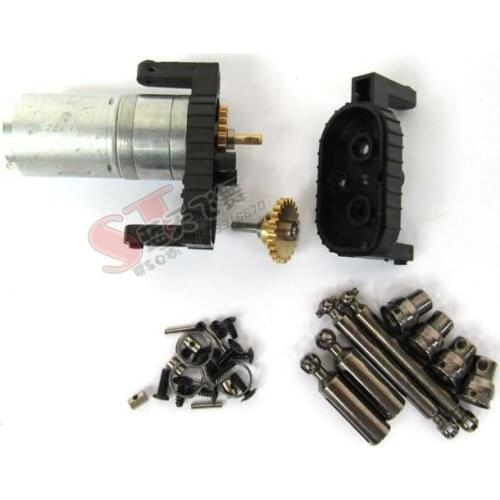 WPL FJ40 C34 FJ CRUISER RC car spare parts 370 Motor Reverse Wave Box Metal gear Drive Shaft