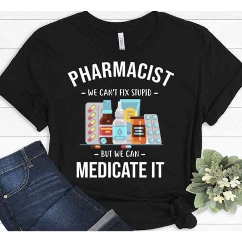 Pharmacy Tech Pharmacist Med School Funny Gift T shirt