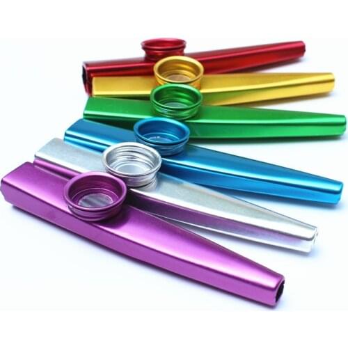 2021 Metal Kazoo Orff Musical Instruments Kid Child Gift Kindergarten Early Education Learning Song Props