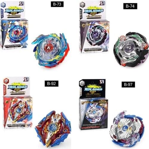 Bayblade NEW Spinning Top Burst B73 B74 B92 B97 Starter Zeno Excalibur With Launcher Gifts For Kids