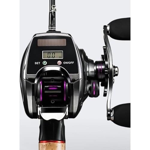 Anti-rust Universal Bait Casting Reel Fishing Tackle for Night Fishing