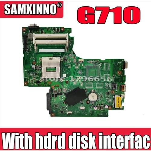 Free Shipping New For Lenovo G710 DUMB02 UMA Main Board REV:2.1 Laptop Motherboard