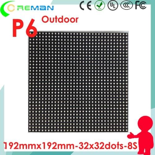 Coreman p4 p5 p6 led display modules outdoor smd ,multi color outdoor stage rental led display screen p3 p4 p5 p6 32*32
