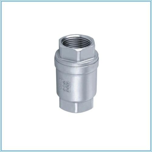 H12W-16P 304 stainless steel female thread wire mouth vertical check valve non-return valve