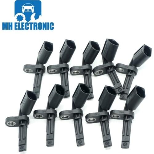MH ELECTRONIC 10PCS/LOT 4E0927804F 4E0927804D Right ABS Wheel Speed Sensor For Audi A4 A5 A6 Q5 for Volkswagen Phaeton Bentley