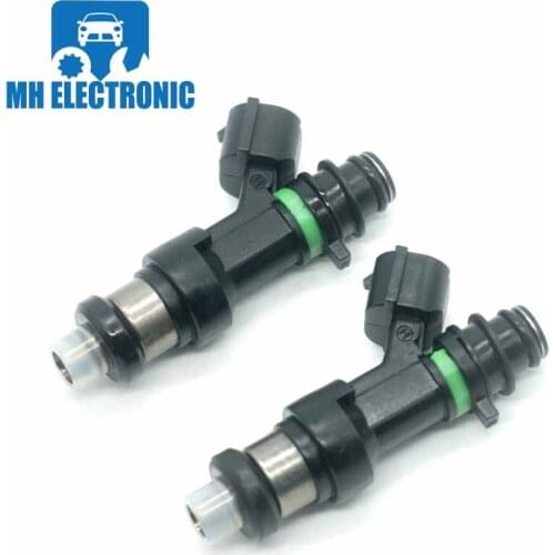 MH Electronic ( SET OF 2 ) Fuel Injector Nozzle For Suzuki Grand Vitara Base Premium XSport Luxury 2.7L V6 2006 - 2008 FBYCS50