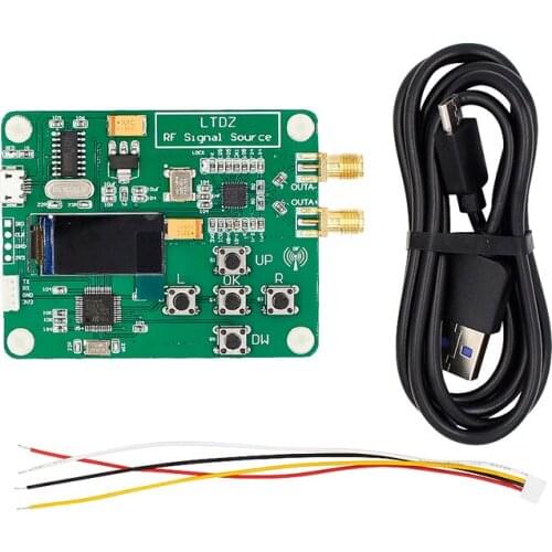 LTDZ MAX2870 STM32 23.5-6000MHz Signal Source Module USB 5V Powered Frequency and Modes Accessory with USB/Serial Cable