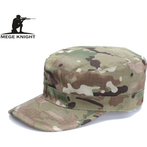 MEGE Brand Wholesale Military Hats, US Army BDU Caps, Tactical Unisex Camouflage Multicam Airsoft Paintball Hat, Free size 59-60