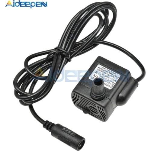DC 5V 12V 3W 200L/H Micro USB Submersible Water Pump DC-1020 Aquarium Fish Tank Fountain Pond Waterproof Pump