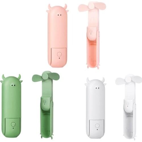 M2EE Portable Handheld Fan Personal USB Rechargeable Fan Mini Handheld Fan 24 hs Run Time Backup Power Bank for Kids Travel