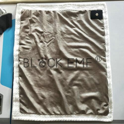EMF protection silver cotton blanket earth ground blanket